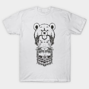 Bear-men totem T-Shirt